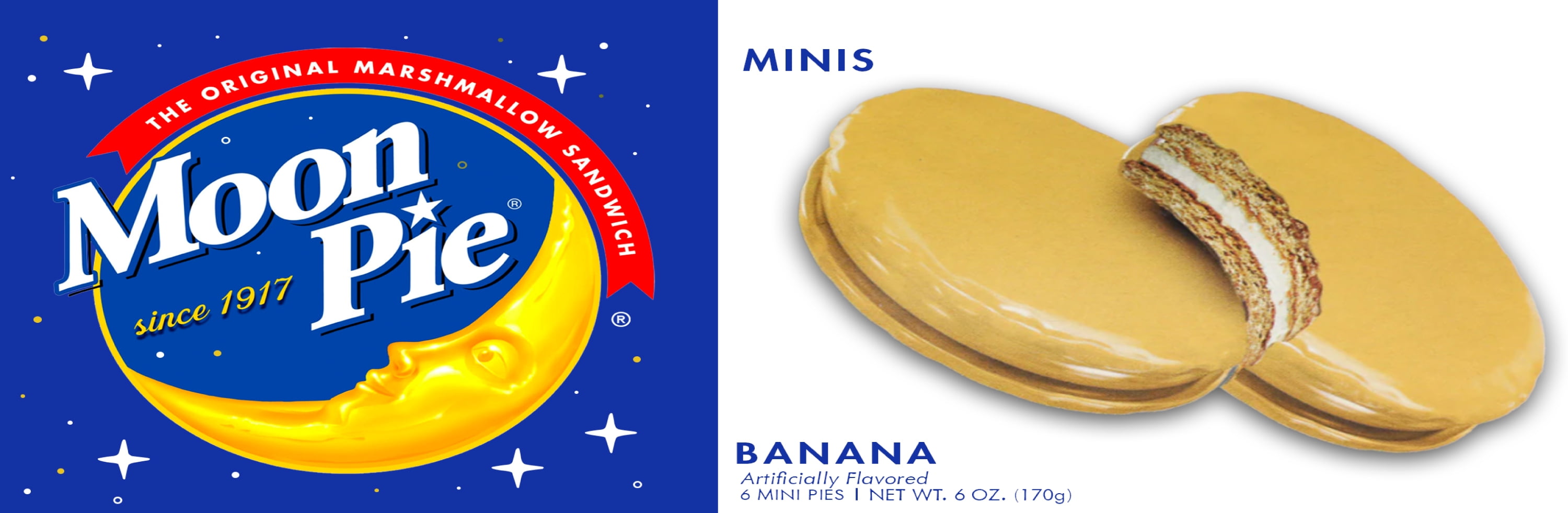 MoonPie Moon Pies Mini Individually Wrapped 72 Count