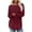 Wine1, variant on yillto Long Sleeve Shirts for Women Tunic Tops Loose Dressy Crew Neck Pullover Basic Lightweight Sweaters