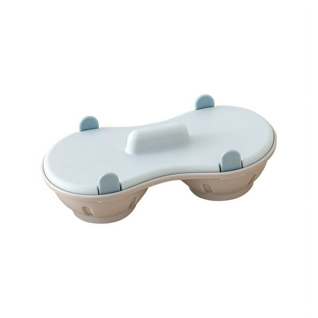 Escalfador de huevos apto para microondas, vapor de huevo con taza de medida lavable en lavavajillas, aparato de cocina para cocinar al vapor para huevos escalfados