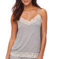 thumbnail image 1 of Flora Nikrooz Womens Lace Trimmed Modal Cami Style-Q80028, 1 of 2