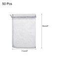 thumbnail image 2 of 50pcs Organza Bags 4x6 Inch Drawstring Favor Pouches Sheer Mesh Bag for Gift Jewelry Wedding Party Grey, 2 of 6