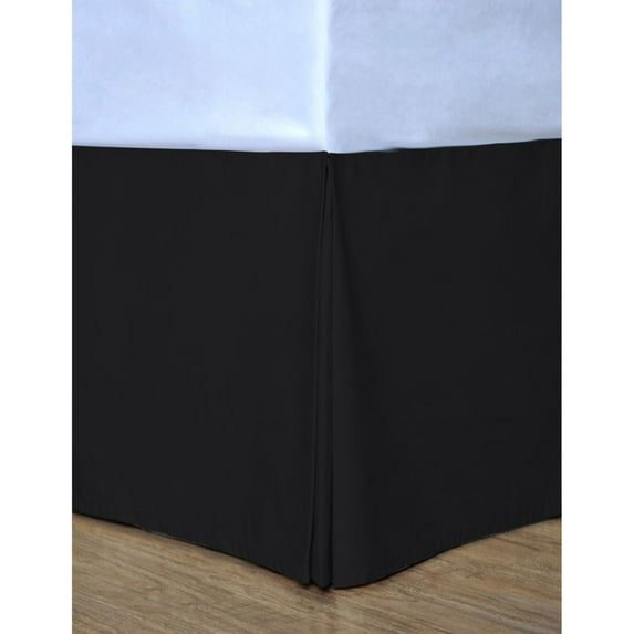 Cotton Colors Bed Skirt - Color: Scarlet, Size: Twin