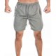thumbnail image 1 of 2 para hombre en 1 pantalones cortos deportivos para correr entrenamiento de gimnasio ligero de secado rápido, 1 of 3