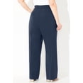 thumbnail image 2 of Catherines Women's Plus Size Right Fit Curvy Wide Leg Pant, 2 of 6