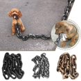 thumbnail image 1 of CUITING Imitation Plastique Grande Chaîne en Fer Épaisse Laisse pour Chien Fournitures de Marche N7M1, 1 of 8