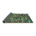 thumbnail image 2 of Ahgly Company Indoor Rectangle Oriental Turquoise Blue Traditional Area Rugs, 2' x 3', 2 of 4