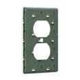 thumbnail image 2 of Yayeee Duplex Wall Plate 1-Gang 4.5"x2.7" Home Receptacle Light Switch Decorative Outlet Cover, Christmas Forest, 2 of 7