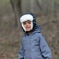 thumbnail image 5 of JAN & JUL Toasty-Dry Windproof Trapper Winter Hat for Baby Boy (S: 3-9m, Bear Mountain), 5 of 9