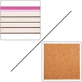 thumbnail image 4 of FMSHPON Gradient Pink Set of 4 Coaster for Drinks, Absorbent Ceramic Stone Coasters Cup Mat with Cork Base for Home Kitchen Room Coffee Table Bar Decor, 4 of 4