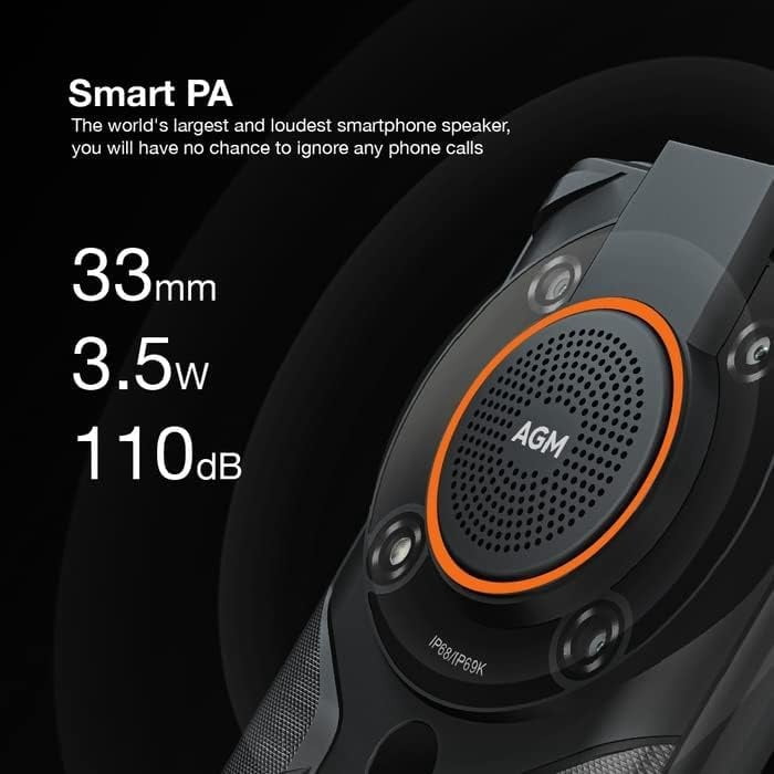AGM Glory SE 5G Outdoor Smartphone, Snapdragon 480 Rugged No Contract, 6.53" FHD+ Screen Android 11 Cell Phone, 6200mAh Battery IP68/IP69K Waterproof