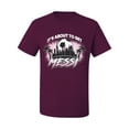 thumbnail image 2 of Wild Bobby It's About To Get Miami Soccer Skyline Sports Men Tee, Maroon, Medium, 2 of 5
