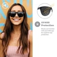 thumbnail image 4 of Gafas de Sol Knockaround Premiums Polarizadas UV400 Negras, 4 of 8