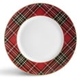 thumbnail image 5 of 222 Fifth Wexford Red 12-Piece Set Porcelain Dinnerware Set, Red & Green, 5 of 8