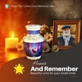 thumbnail image 4 of Yatskia Moose Northern Lights Urns for Human Ashes Adult Man, Memorial Keepsake Urn for Ashes for Women, Mini Cremation Urns for Adult Ash, (Tasty Pack of 1, 3 Inch), 4 of 8