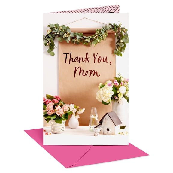 American Greetings Mother's Day Card for Mom (Thank You Mom)