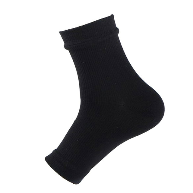 CAROOTU Men Women Foot Ankle Support Socks Anti-fatigue Compression Foot Sleeve Socks