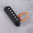 thumbnail image 4 of 1 PC Single Coil Sound Pickup Electric Guitar Replacement Part(Black), 4 of 11