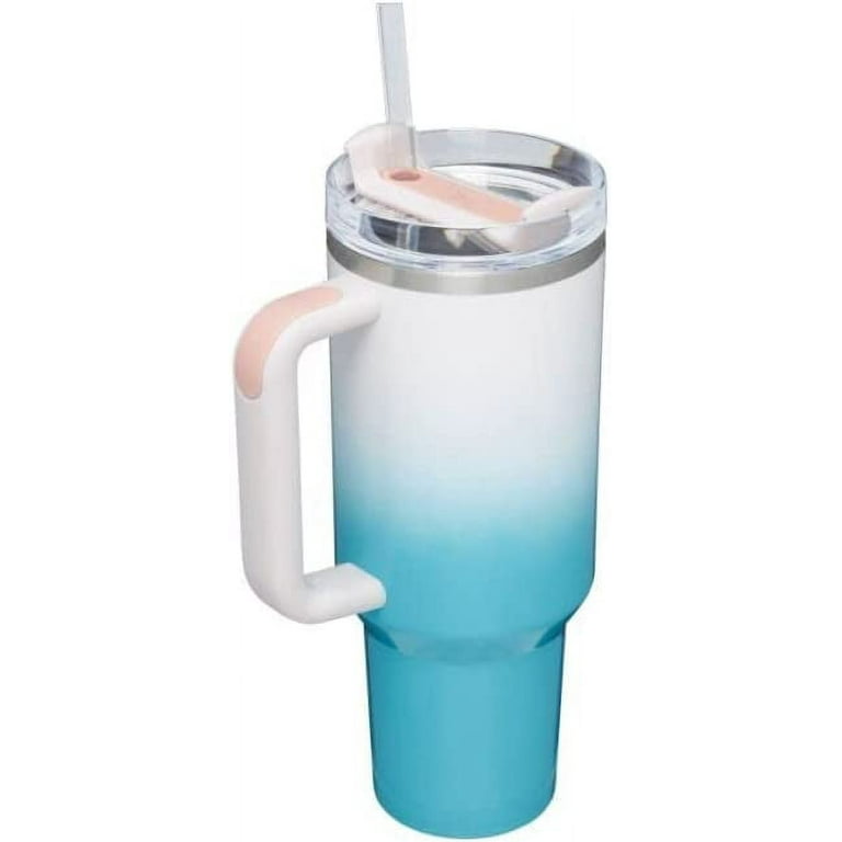Stanley The Quencher H2.0 Flowstate Tumbler 40 oz - POOL - Blue New!