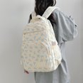 thumbnail image 5 of 3Pcs Bow Print Backpack, Water Resistant School Backpack with Shoulder Bag&Storage Bag, Lightweight Breathable Laptop Bag for Outdoor Travel (Blue), 5 of 9