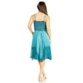 thumbnail image 2 of Sakkas Aphrodite Embroidered Batik Dress - A-Turquoise - One Size, 2 of 5