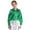 Green, variant on TiaoBug Kids Shiny Metallic Bomber Jacket Boys Girls Motorcycle Baseball Long Sleeve Zip Up Coats Gold 10