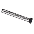 thumbnail image 3 of Roll Up Piano,88 Keys Foldable Plug Play Dual Speakers  MIDI Function Flexible Soft Keyboard Piano For Computer Tablets 100 To 240V, 3 of 8