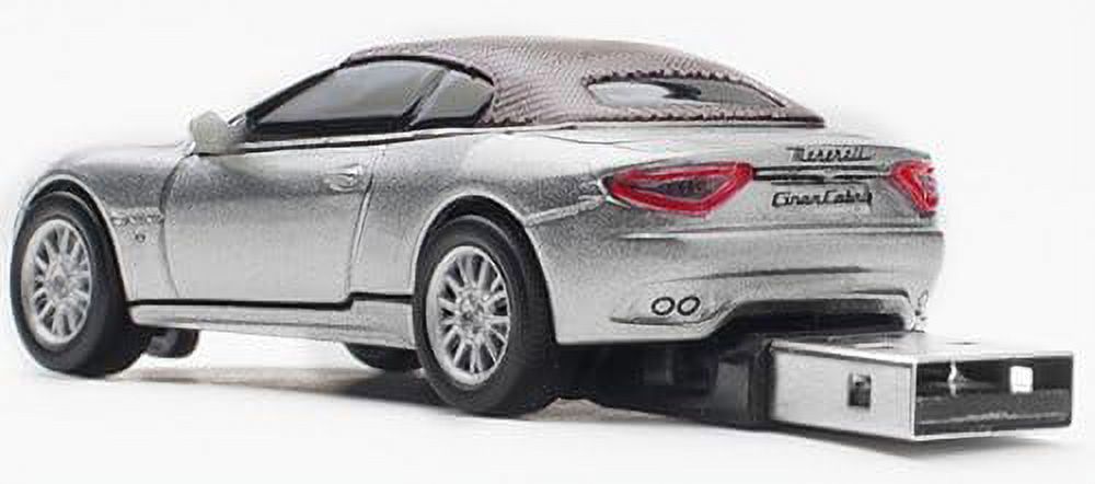 Totally Tablet CCS660363 Maserati Grancabrio Silver Touring 4 GB USB 2.0 Stick - image 2 of 5