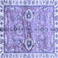 thumbnail image 1 of Ahgly Company Indoor Square Oriental Blue Traditional Area Rugs, 8' Square, 1 of 4