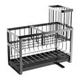 thumbnail image 1 of Organizador de fregadero de cocina,Soporte para esponja,fregadero de cocina,encimera,ducha,hogar,Organizador de fregadero de cocina,soporte para cepillos de encimera,Dispensador de jabón con, 1 of 7