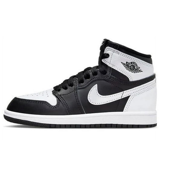 Little Kid's Jordan 1 Retro High OG Black/White-White (FD1412 010) - 12.5