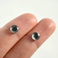 thumbnail image 2 of Dark Gray Cat Realistic Glass Eyes, 2 of 4