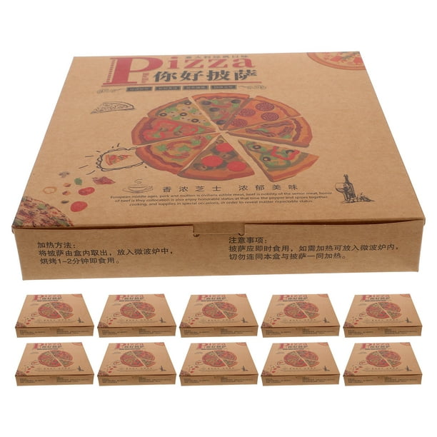 Greenadscape 20Ud Caja Para Pizza Multiusos Ideal Para Almacenaje Y Transporte Fácil