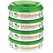 Nursery Fresh Refill for Diaper Genie and Munchkin Diaper Pails, 1088 Count (Pack of 4)