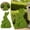 Green, variant on 5.9 In Green Flocked Standing Bunny Garden Statue, Large Rabbit Figurine Resin Animal Sculpture Outdoor Easter Decor for Patio Lawn Yard Balcony Ornaments