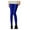Blue, variant on Clearance under 5.00 Lindreshi Leggings for Women Clearance Women's Elastic Cropped Trousers Slimming Candy Color Fluorescent Leggings