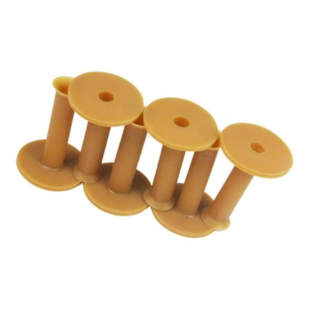 Bulk 6 Soft Rubber golf professional tees for Practice & Driving Range Mats - Lightweight & Long Lasting (75mm)
