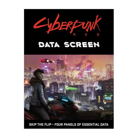 R. Talsorian Cyberpunk Red Data Screen New