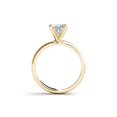 thumbnail image 3 of 1 Carat T.W. Diamond Princess-Cut Solitaire 14kt Yellow Gold Engagement Ring, 3 of 4