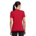 thumbnail image 2 of Sport-Tek Ladies PosiCharge Tough Tee-S (Deep Red), 2 of 6