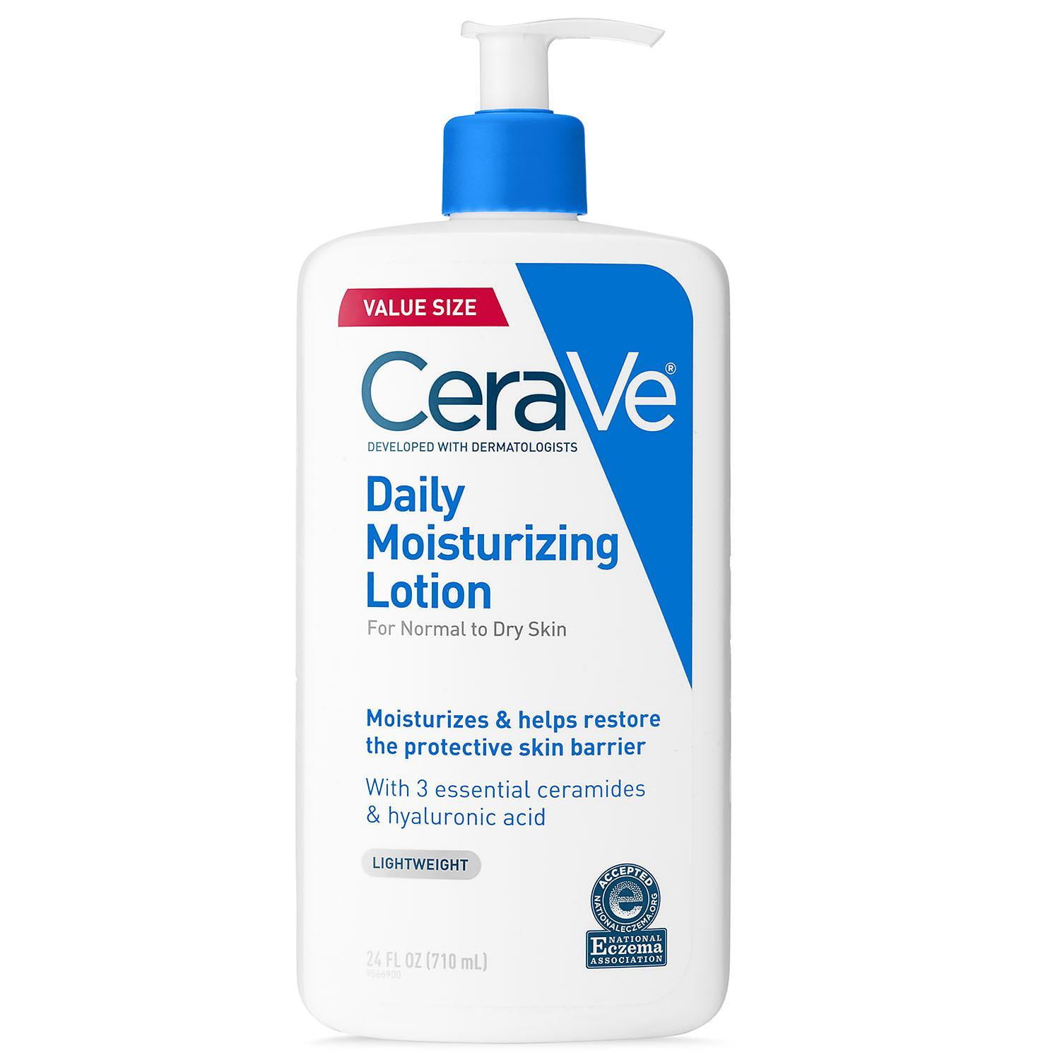 CeraVe Daily Moisturizing Lotion, Normal to Dry Skin (24 fl. oz