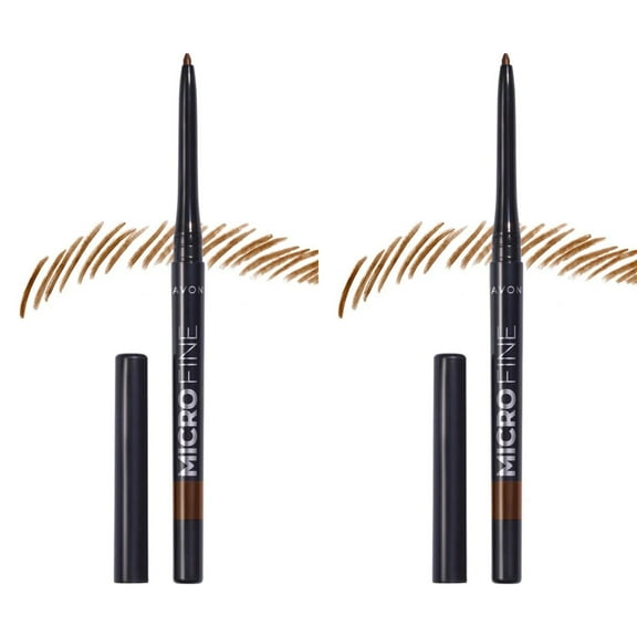 Avon Micro Fine Twist Up Brow Definer Pencil 0.13g | BRUNETTE | Set of 2