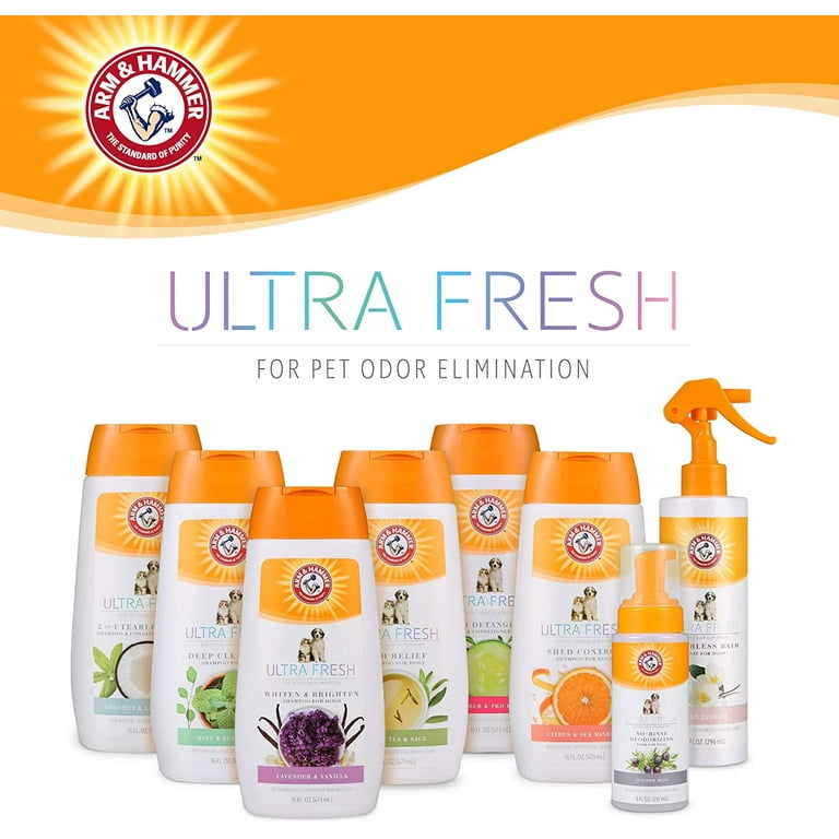 Arm and hammer cheap dry dog shampoo