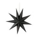 thumbnail image 2 of Estrella grande 3D colgante decorativa coleccionable creativa de 30 cm para vacaciones Negro, 2 of 9
