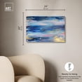 thumbnail image 5 of Calming Morning Sea Canvas Pastel Abstract Calming Wall Art by Art Remedy, Gallery Wrapped, 24" x 20", 5 of 7