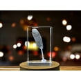 thumbnail image 4 of Vintage Style 3D Engraved Crystal Feather Pen - Elegant Writing Instrument Gift, 4 of 7