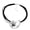 Silver, variant on Contemporary Gold/Silver Conch Necklace for Women PU1eatherRope Chain Jewelry