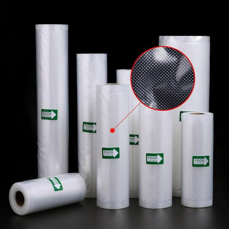 Vacuum Sealer Rolls, 12/15/20/25/28cm x 500cm Fresh-Keeping Vacuum Sealer  Roll Bag Food Saver ( Size : 12*500cm )