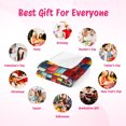 thumbnail image 6 of Flannel Fleece Twin Blanket, Soft Large Twin Blanket, Lightweight Cozy Plush Twin Blanket Fit Sofa Bed, 60"x80", Patchwork Floral Pattern, 6 of 8
