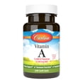 thumbnail image 1 of Suplemento Carlson de vitamina A, 15000 UI, palmitato, 240 cápsulas blandas, 1 of 8