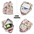 thumbnail image 5 of FORMRS Mini Backpack Purse for Women Travel Daypack Casual Shoulder Bag, Watercolor Jar, 5 of 7